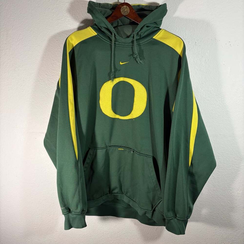 CRAZY CENTER SWOOSH Y2K Nike Oregon Ducks Hoodie
